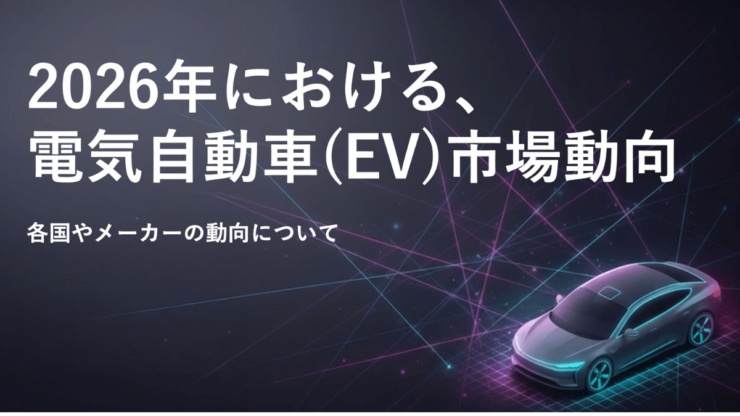 2026年 電気自動車の市場動向